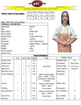 RRX073 BABYLYN BELARMINO