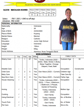 ALQ134 IMACULADA SOARES