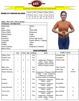 RRX082 JOY ANDRADE BULAWAN