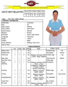 CKS179 HESTY BELLA PUTRI